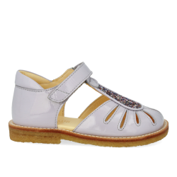 Angulus Sandal med Drbedetalje med Glitter Lilac