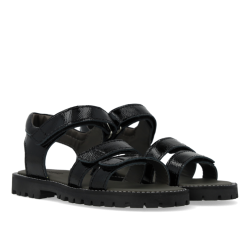 Angulus Sandal justerbar med velcro Black