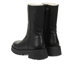 Angulus Vinterstvle med elastik og lynls Black