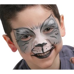 Grim'Tout Teatersminke 4 Farver - Ridder og Vampyr