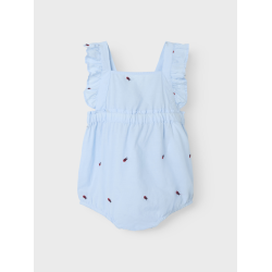 Name It Sommerdragt SL Ferilla Romper Chambray Blue