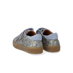 Angulus Sneaker Sporty Glitter Velcro Spring Multi Glitter