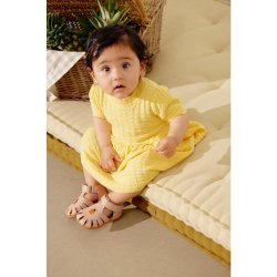 Angulus Sandal Begynder med Marieh�ne broderi Rosebud